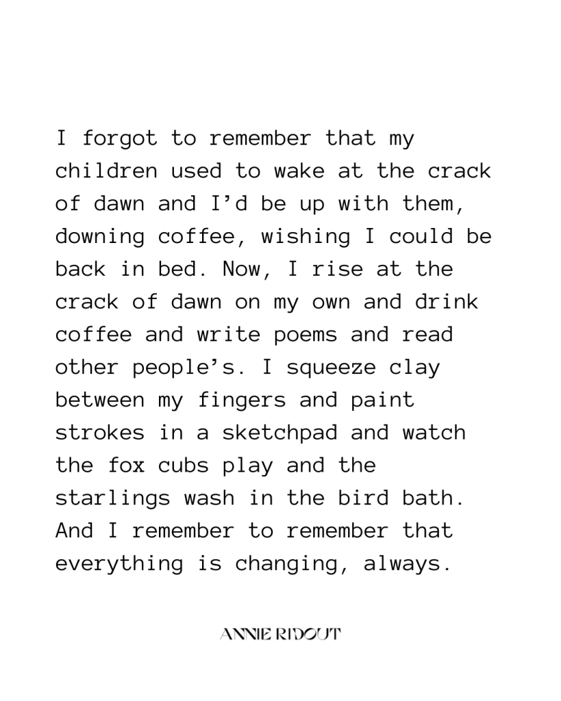 I forgot to remember